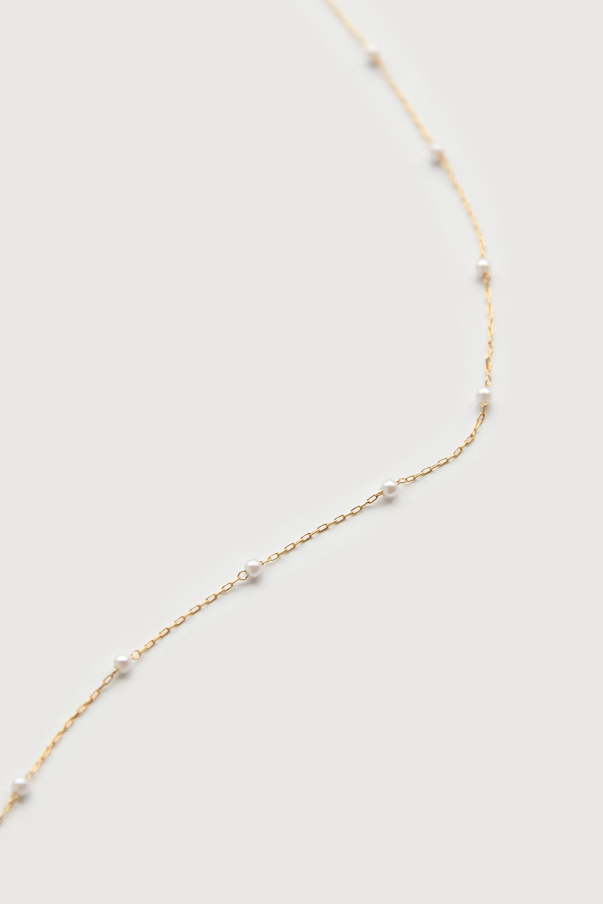 THIN CHAIN NECKLACE sold by OAK AND FORT product image thumbnail 2