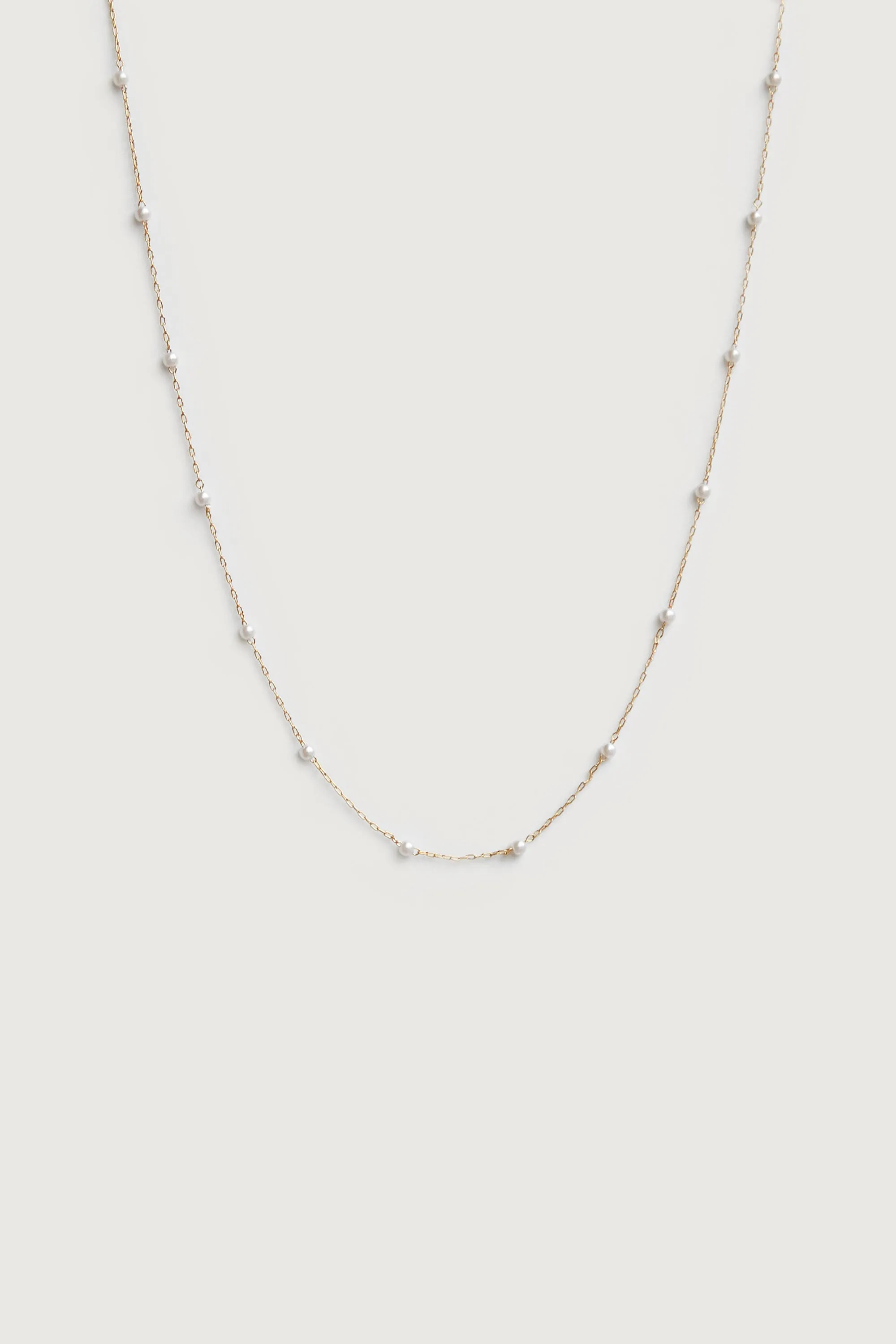 THIN CHAIN NECKLACE sold by OAK AND FORT product image thumbnail 3