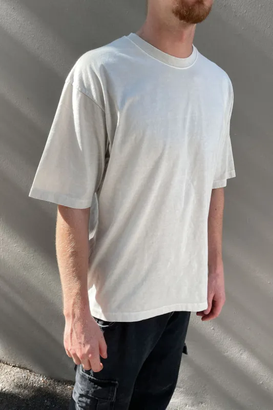 ROUND NECK BASIC TEE sold by OAK AND FORT