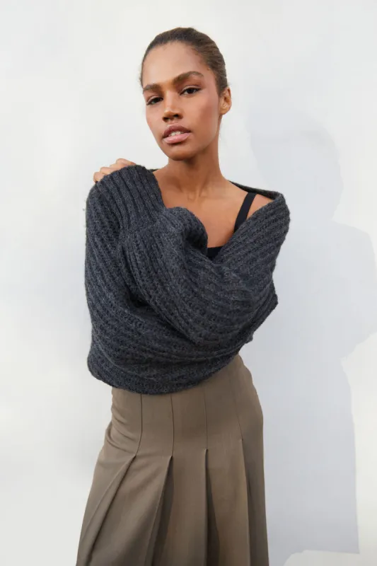 KNIT BOLERO sold by OAK AND FORT