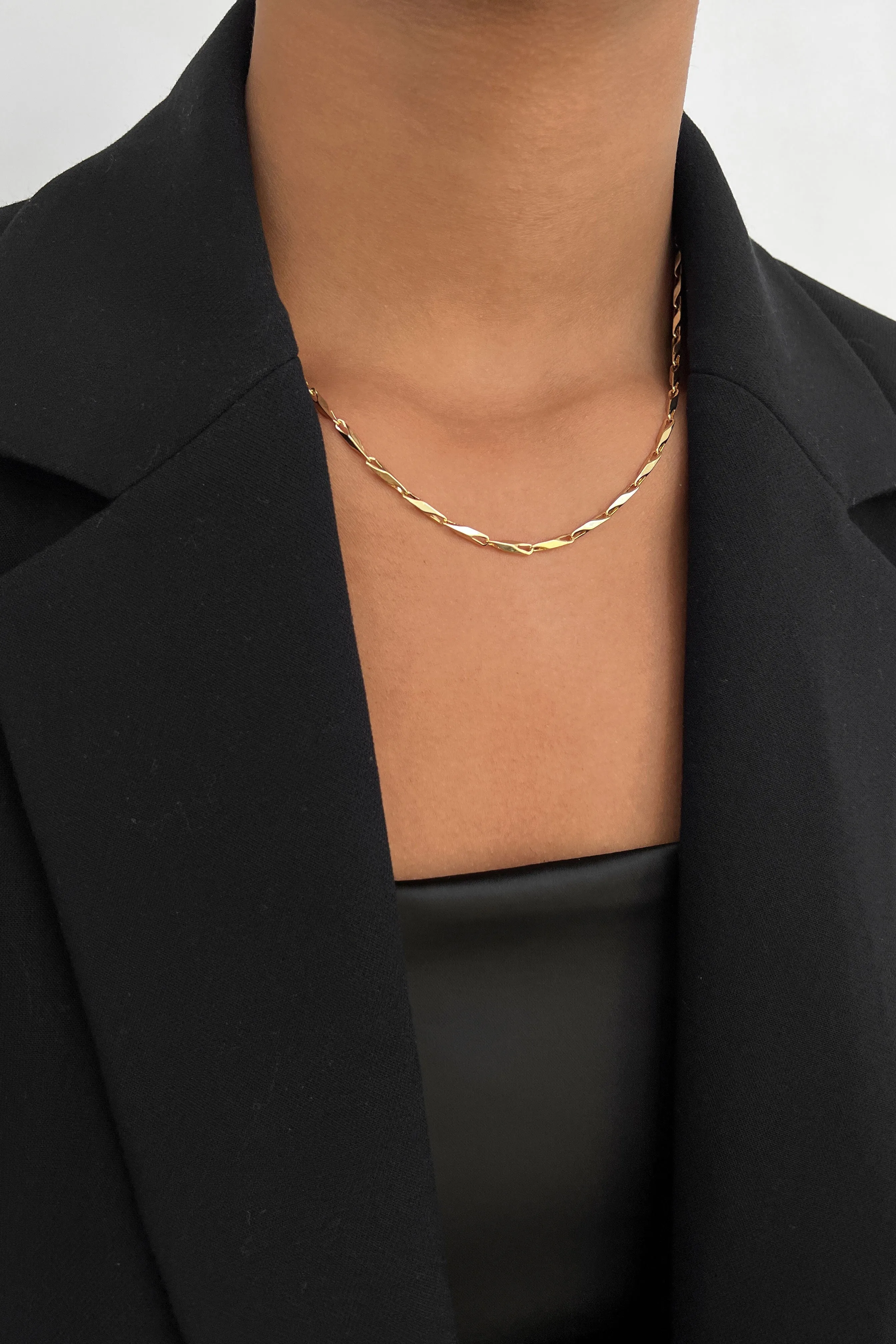 INGOT CHAIN NECKLACE sold by OAK AND FORT