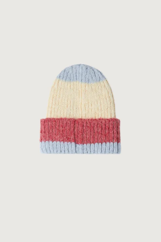 COLOR BLOCK BEANIE sold by OAK AND FORT