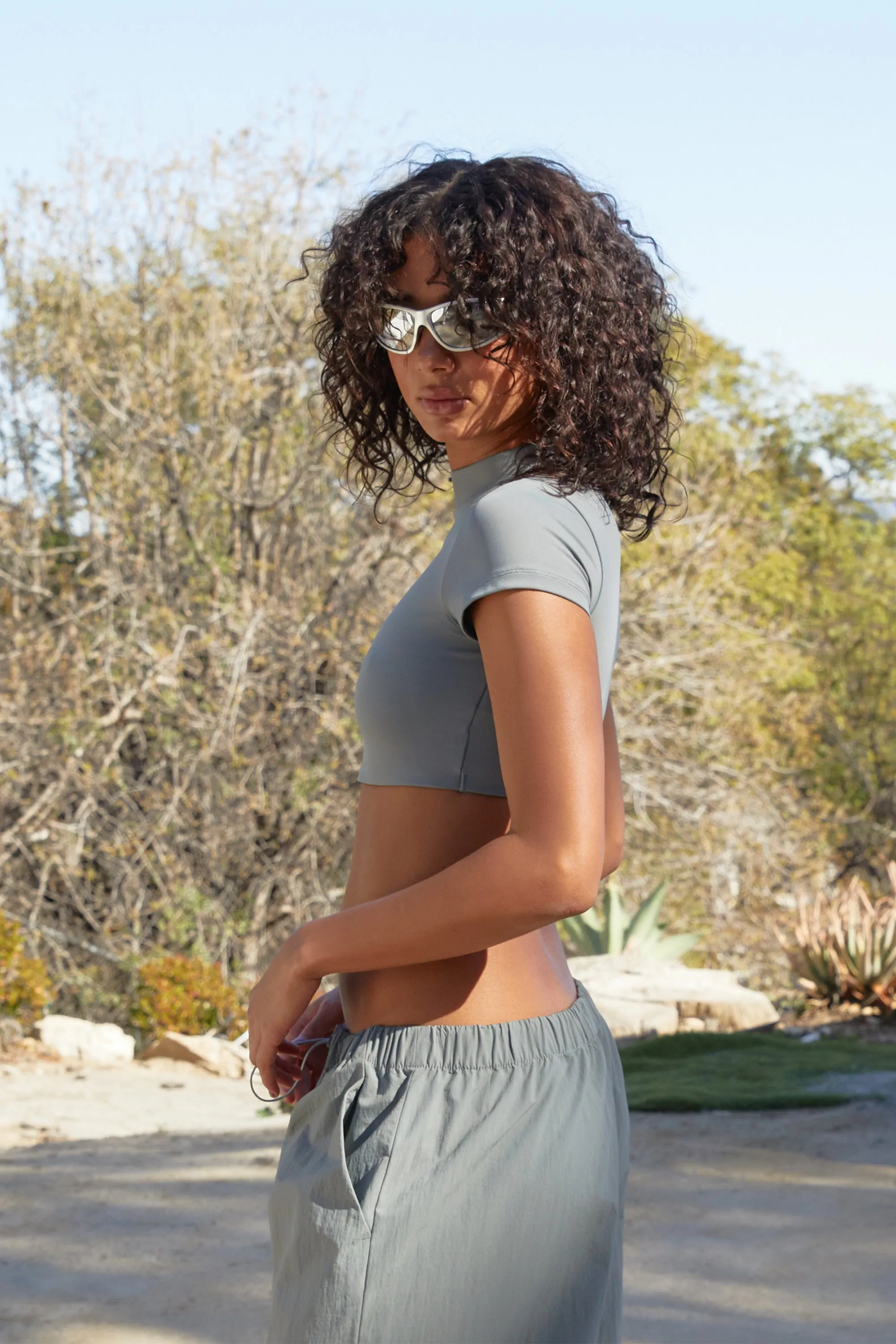 MOCKNECK SWIM TOP sold by OAK AND FORT product image thumbnail 2