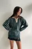 STRIPED RUGBY SWEATER sold by OAK AND FORT