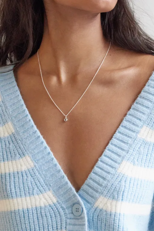 ROLO CHAIN WITH ZIRCONIA sold by OAK AND FORT