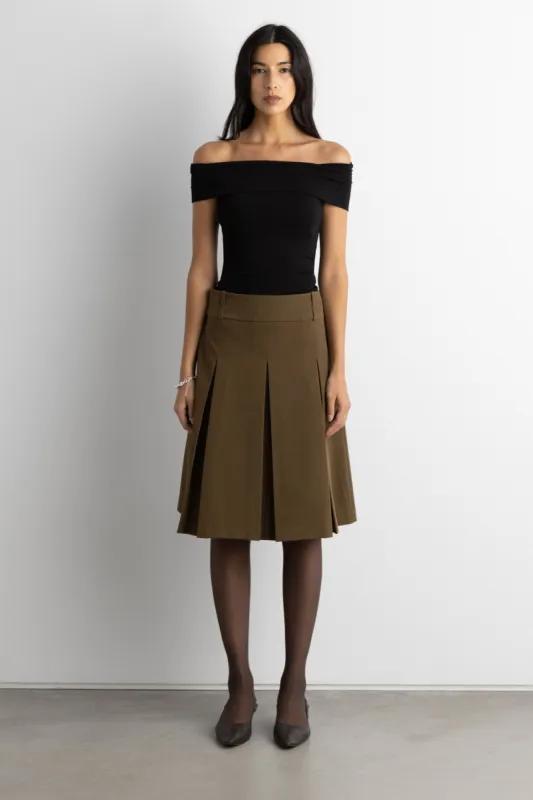 OFF SHOULDER KNIT TOP made by OAK AND FORT