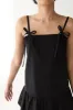 POPLIN MINI DRESS WITH BOW DETAILS sold by OAK AND FORT