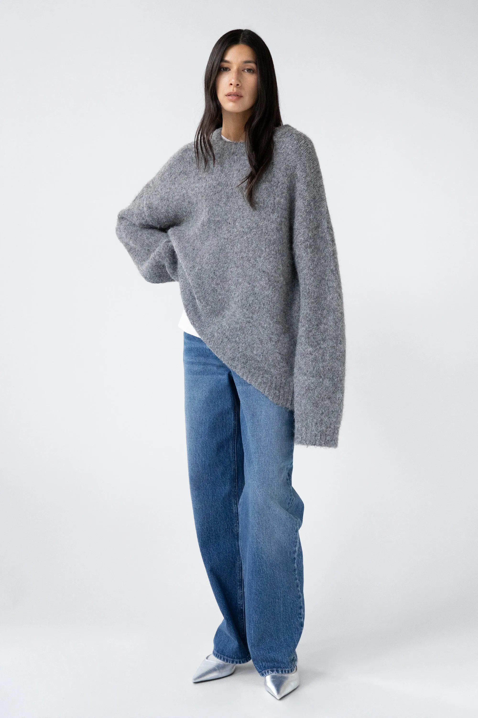 OVERSIZED CREWNECK SWEATER sold by OAK AND FORT product image thumbnail 3