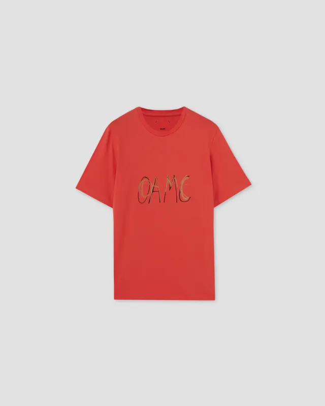 SCRAWL T-SHIRT sold by Oamc