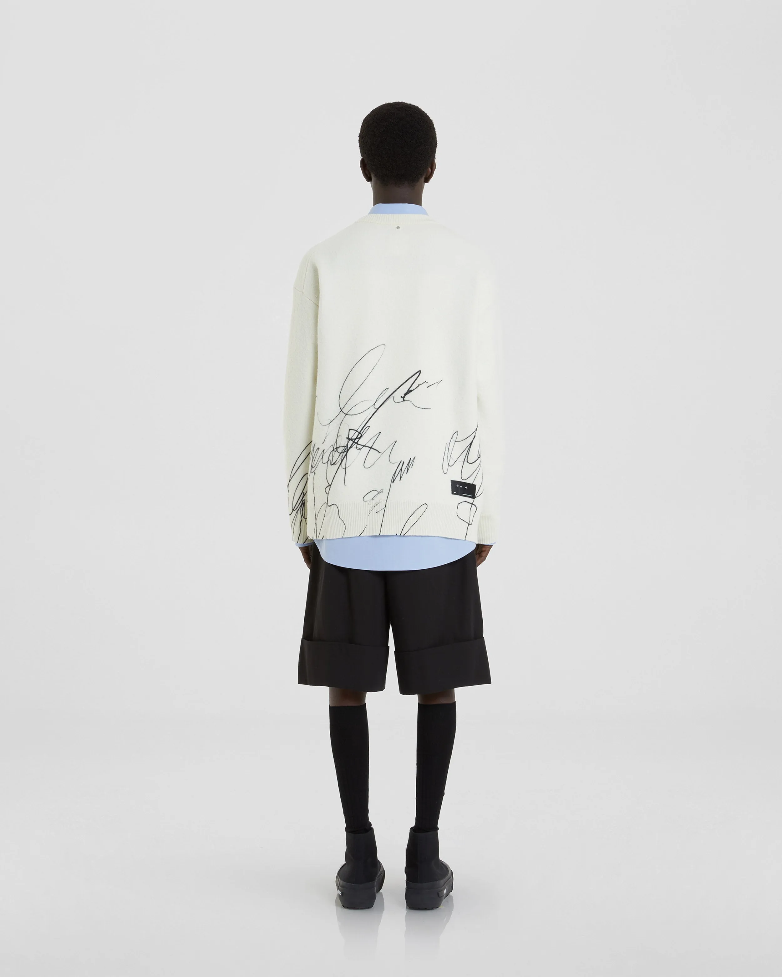 SCRIBBLE CREWNECK sold by Oamc product image thumbnail 4