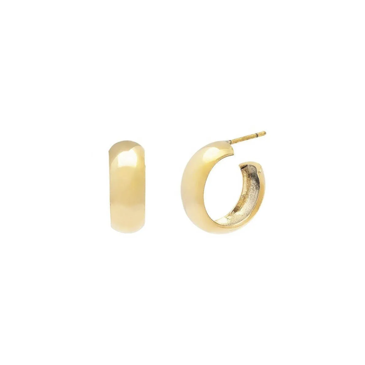 Rounded Hoop Earrings sold by Obakki