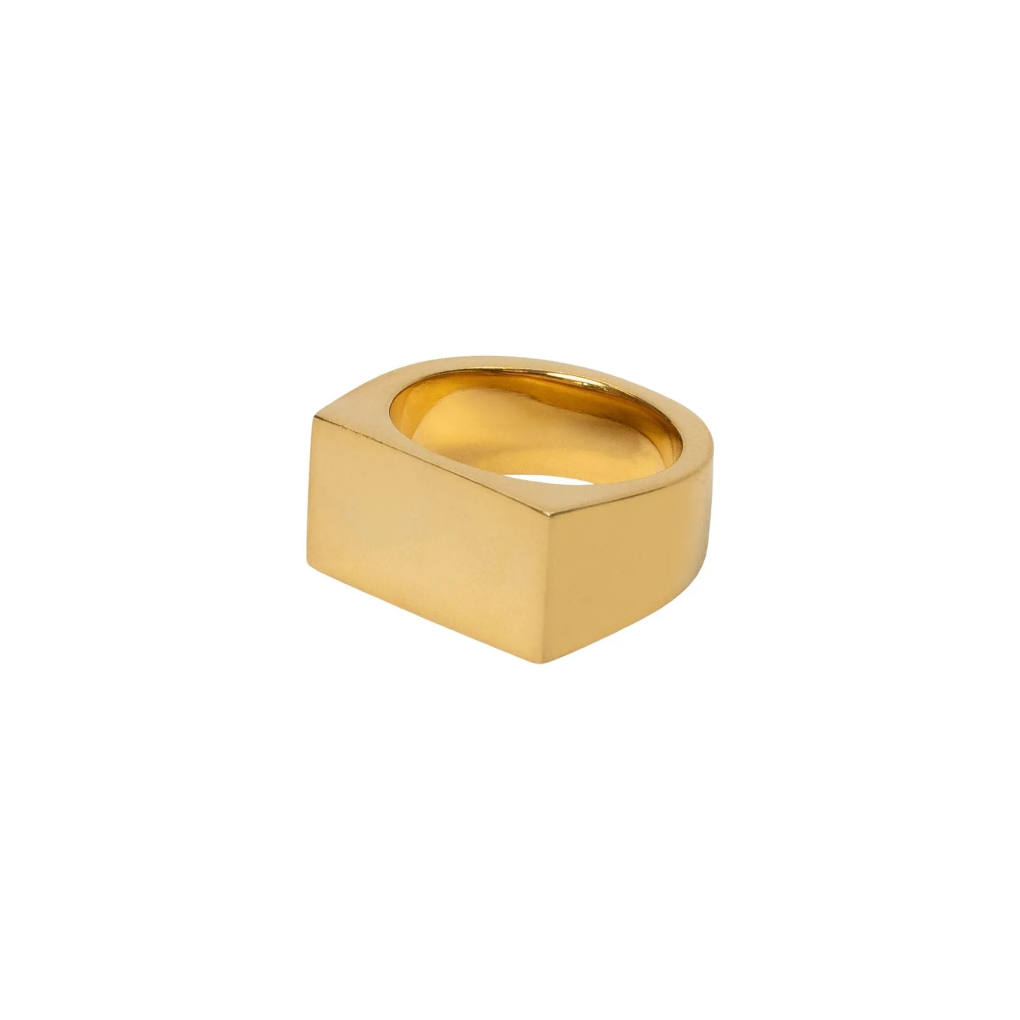 Thick Flat Top Ring sold by Obakki