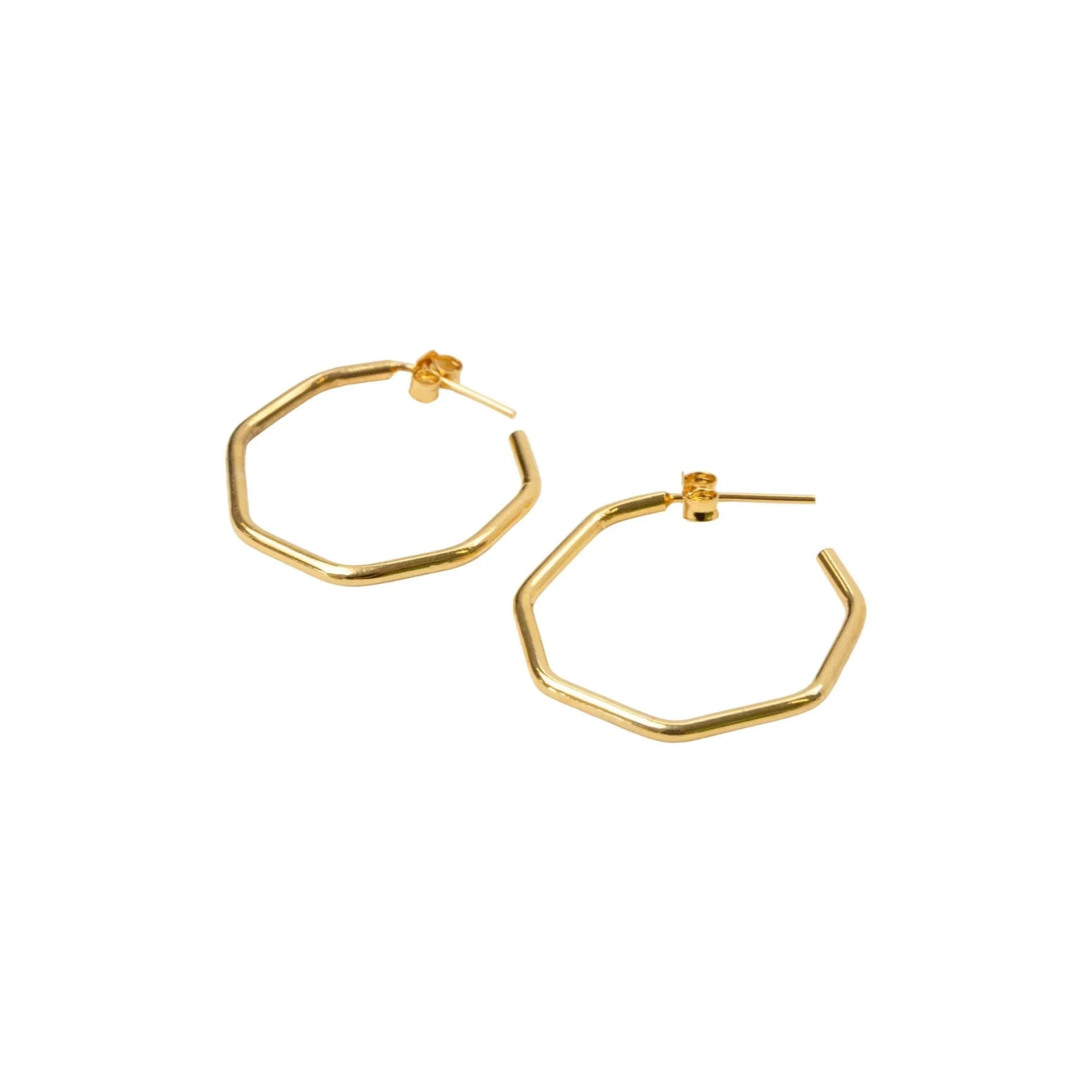 Hexagon Earrings | Small sold by Obakki product image thumbnail 2