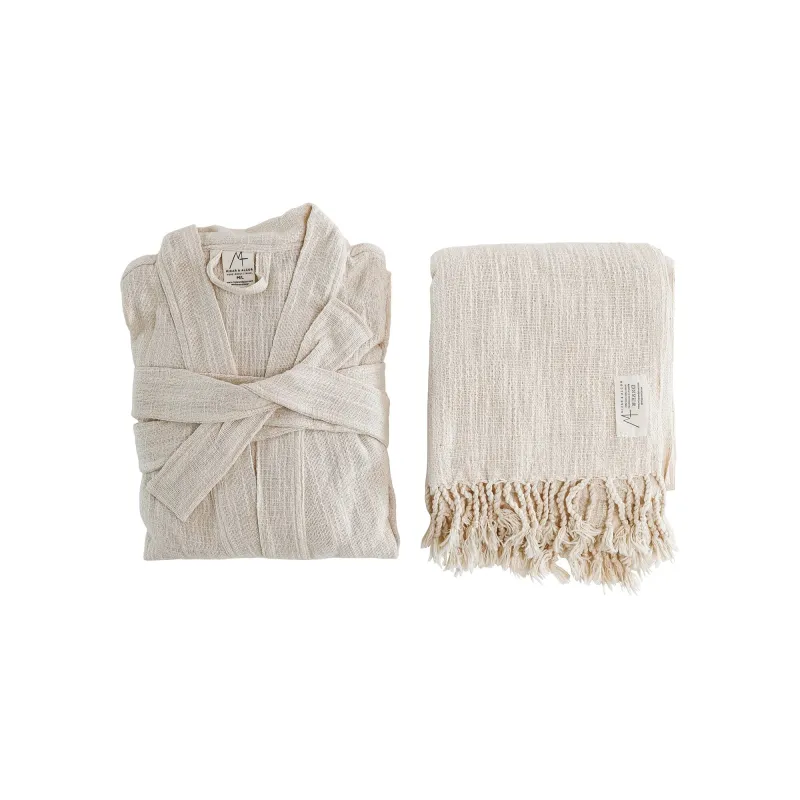 Turkish Linen Bath Set sold by Obakki