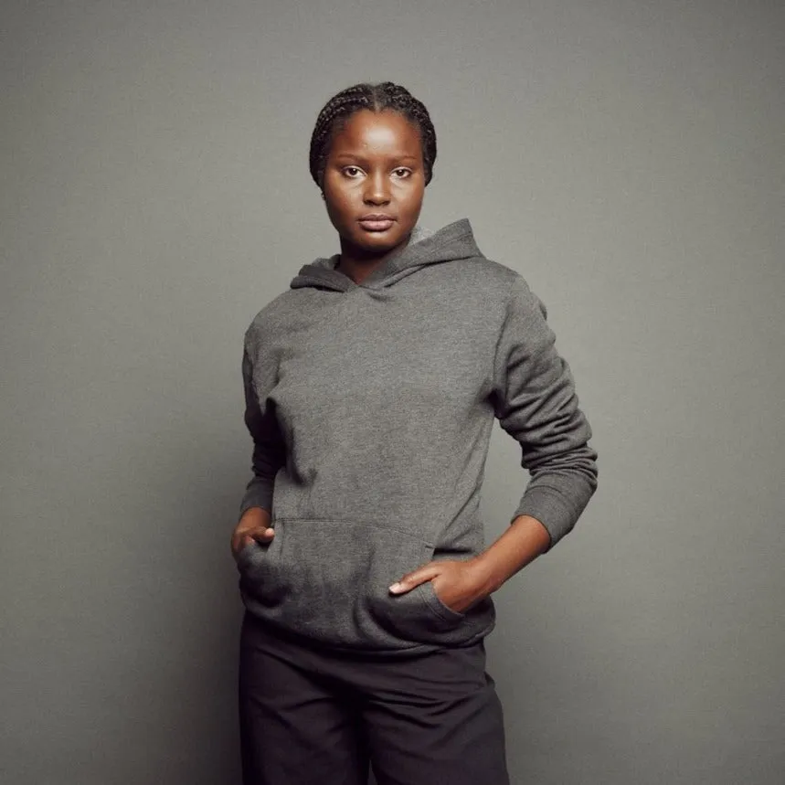 Women's Super-Soft Heathered Hoodie sold by Obakki product image thumbnail 4