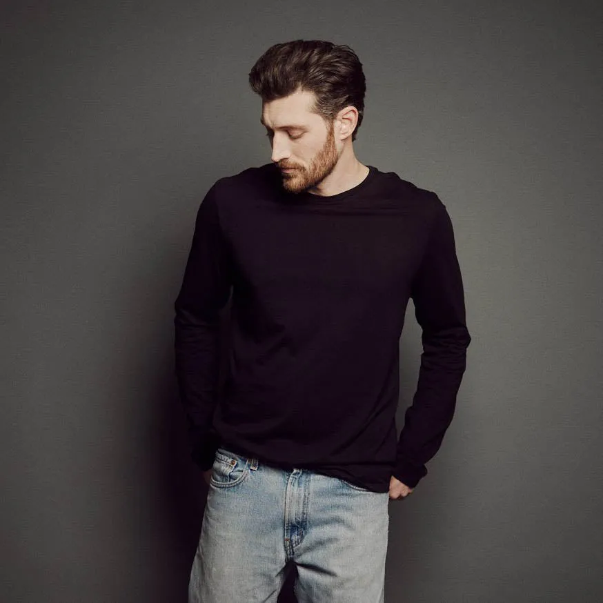 Men's Relaxed Long Sleeve T-Shirt sold by Obakki product image thumbnail 2