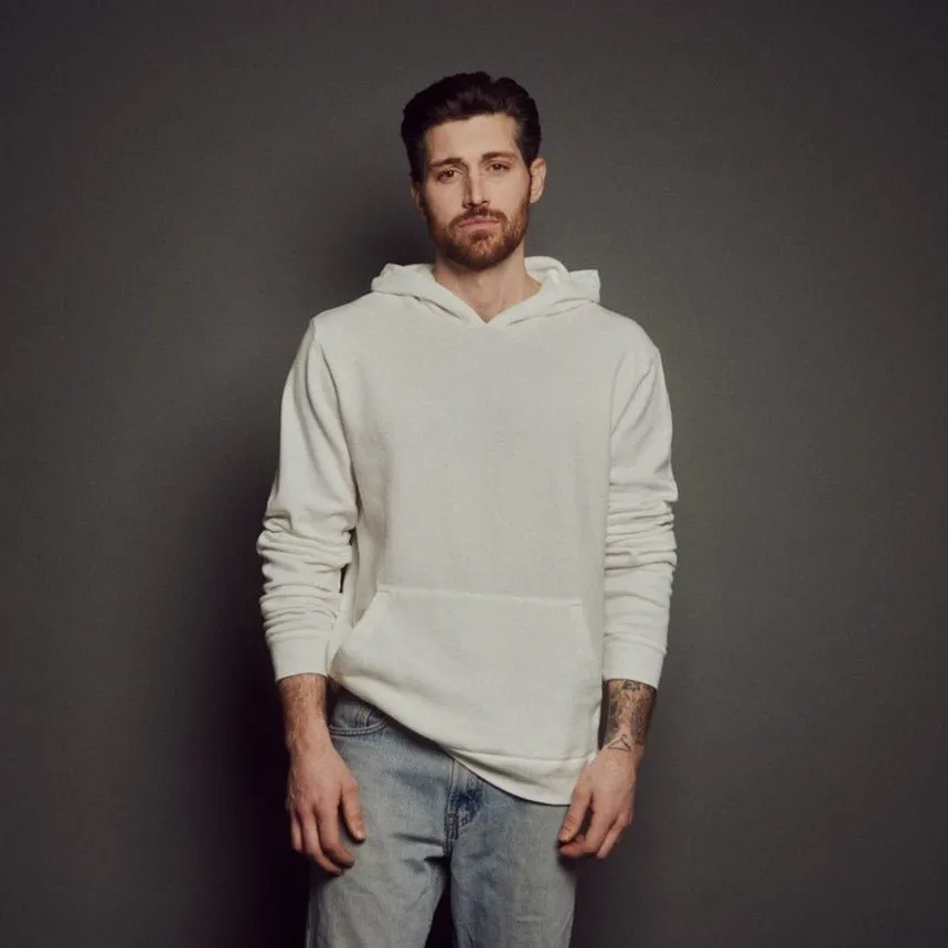 Men's Super-Soft Heathered Hoodie sold by Obakki product image thumbnail 4