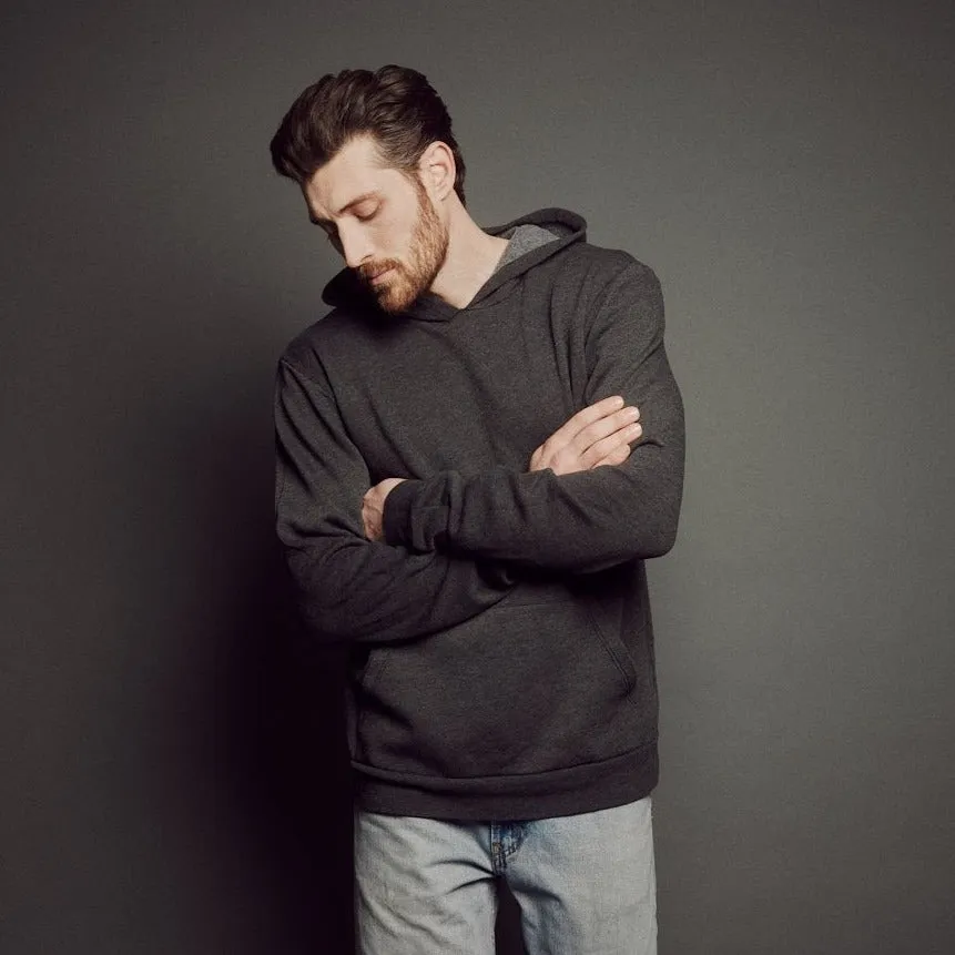 Men's Super-Soft Heathered Hoodie sold by Obakki product image thumbnail 2