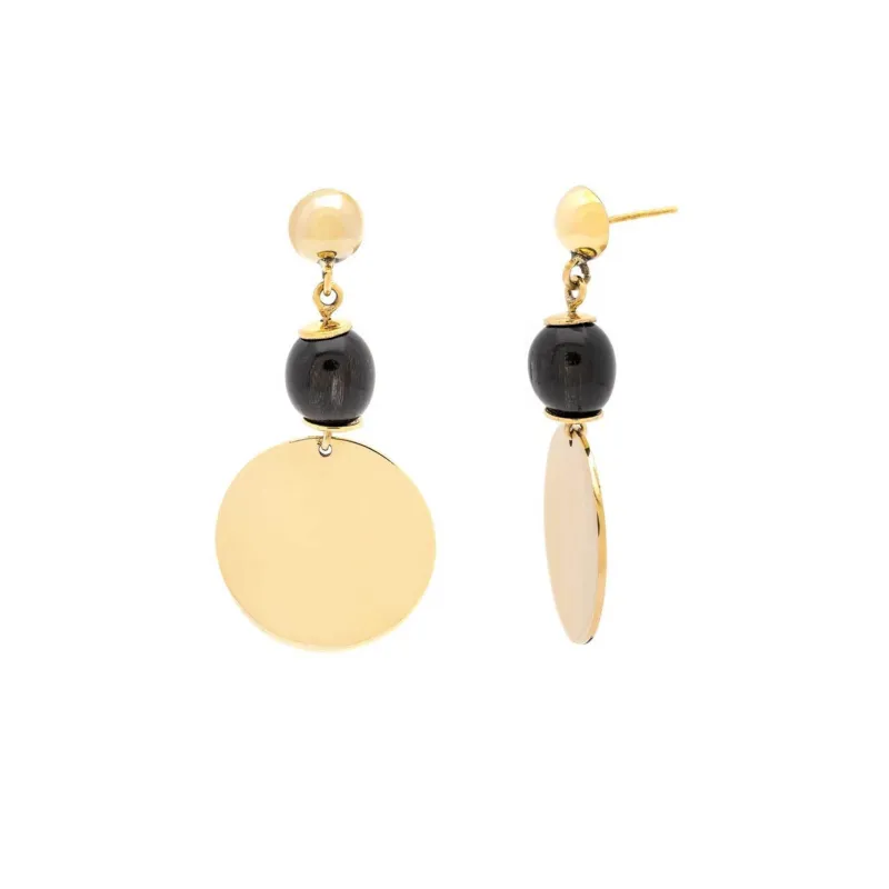 Beaded Cascade Earrings made by Obakki