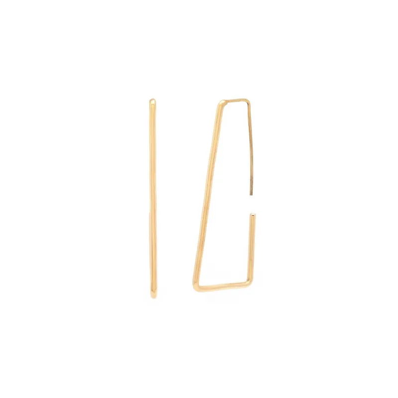 Hanging Tusk Earrings made by Obakki