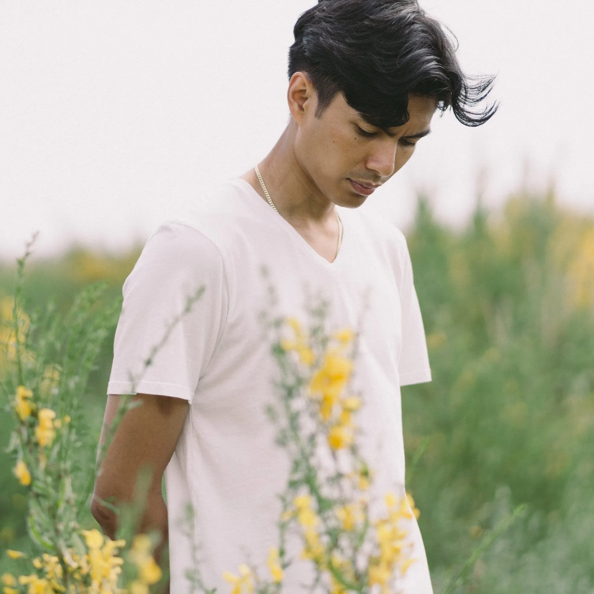 Men's Basic V-Neck sold by Obakki product image thumbnail 5