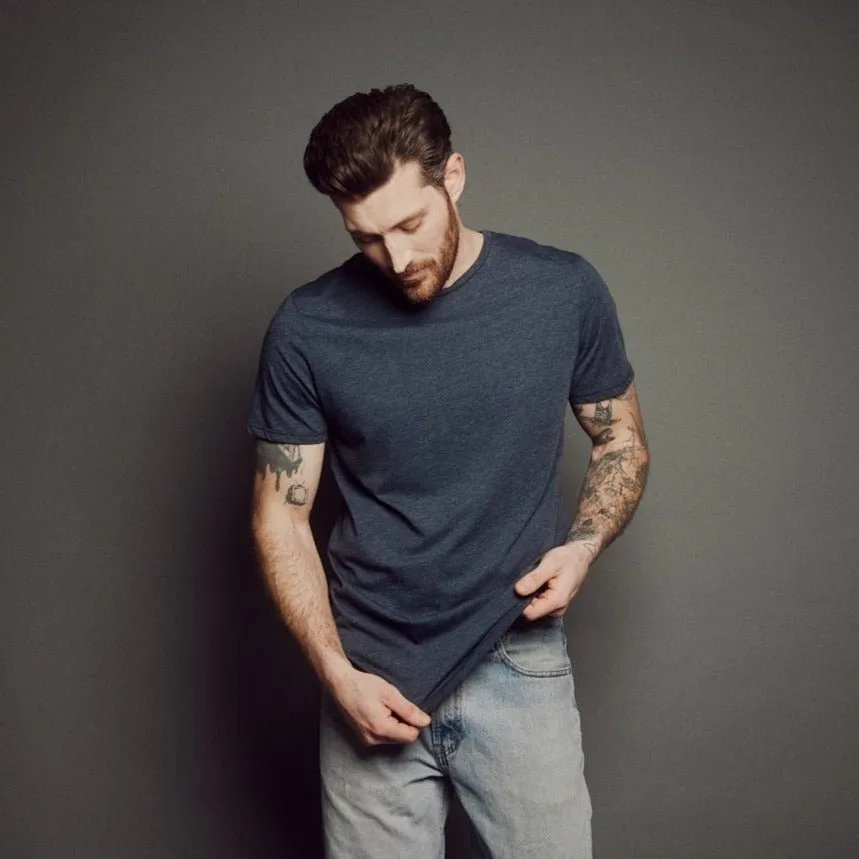 Men's Heathered T-Shirt sold by Obakki product image thumbnail 2