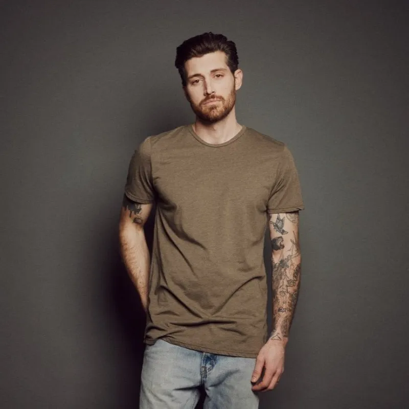 Men's Heathered T-Shirt sold by Obakki