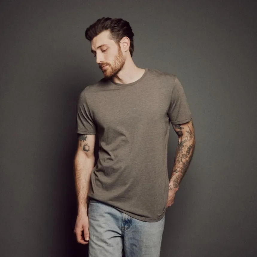 Men's Heathered T-Shirt sold by Obakki product image thumbnail 5