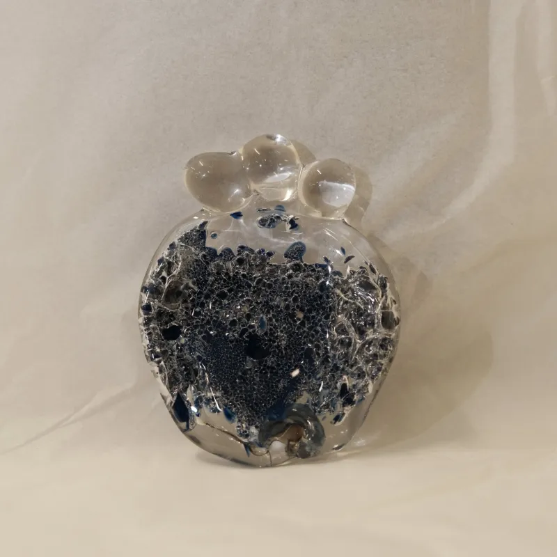 Artisan Shaped Glass Gua Sha | II sold by Obakki