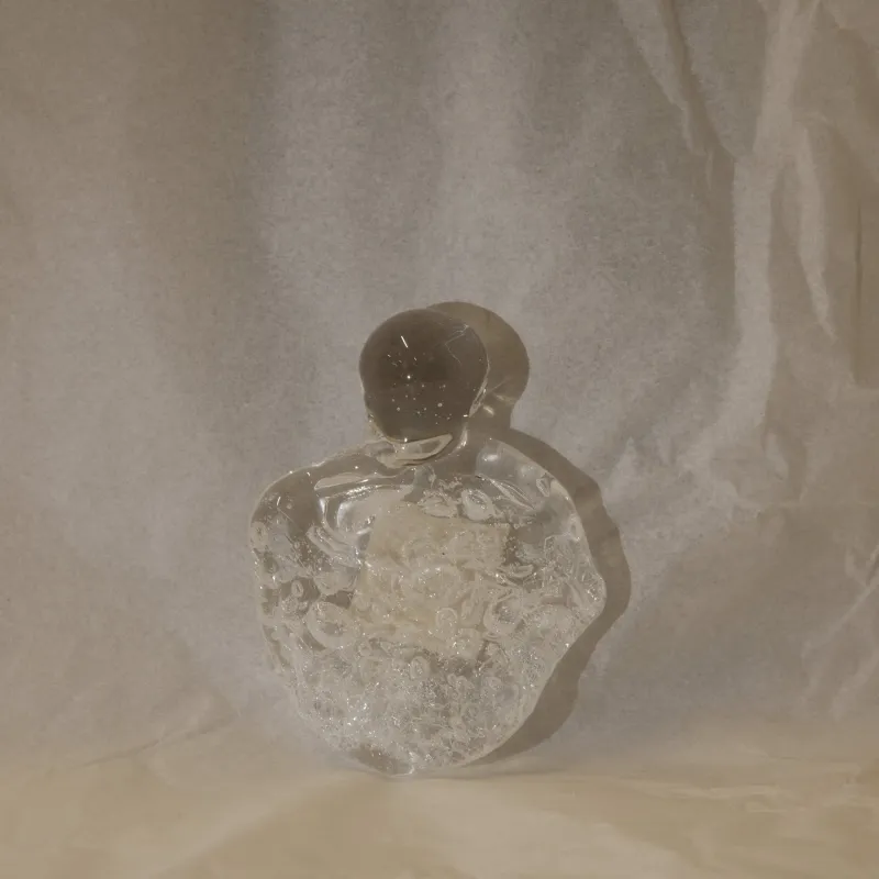 Artisan Shaped Glass Gua Sha | V sold by Obakki