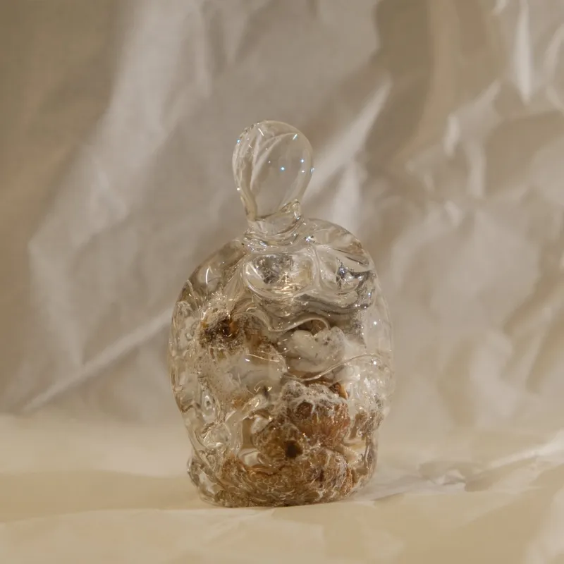 Artisan Shaped Glass Gua Sha | IV sold by Obakki