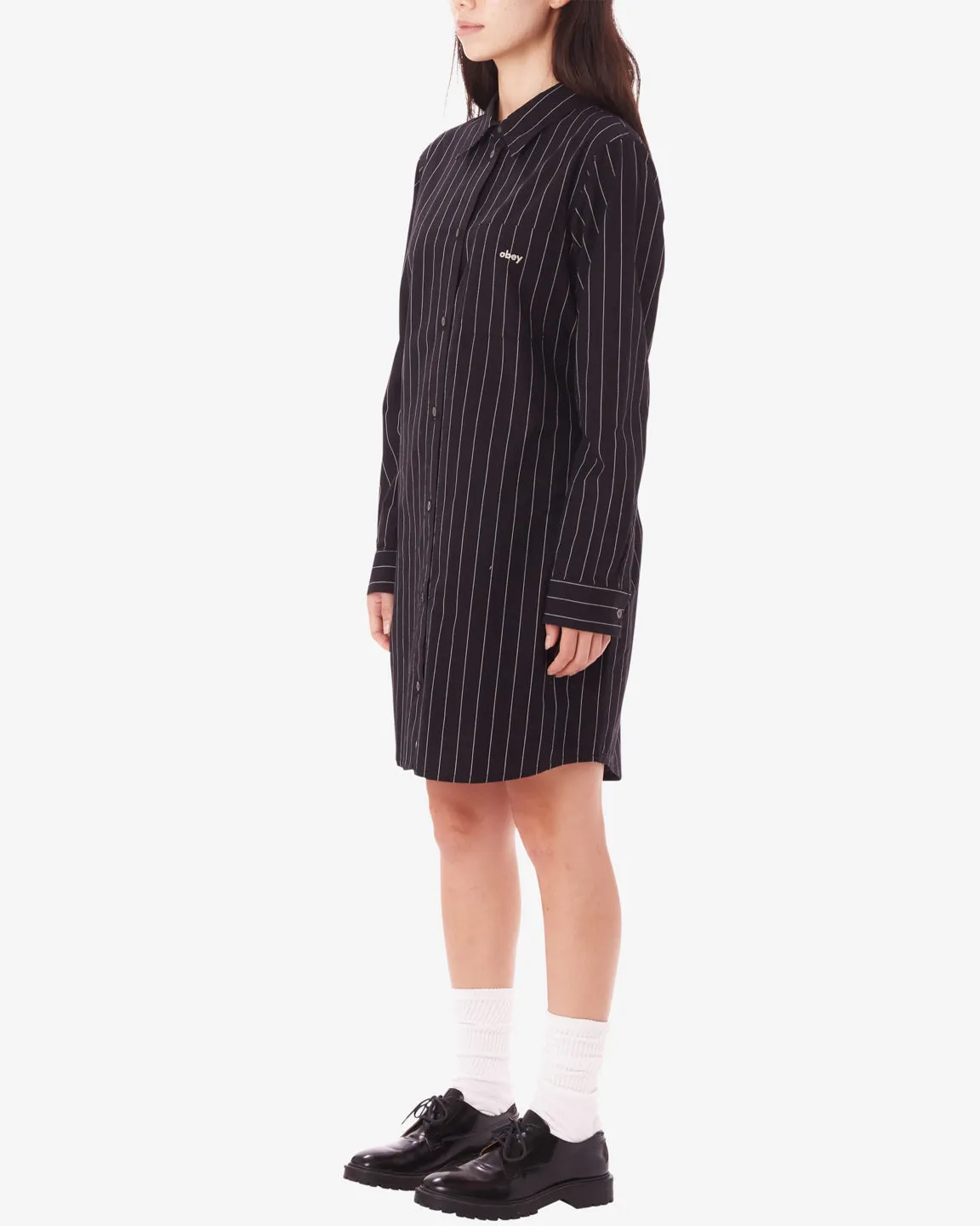 TRINITY SHIRT DRESS sold by Obey product image thumbnail 2