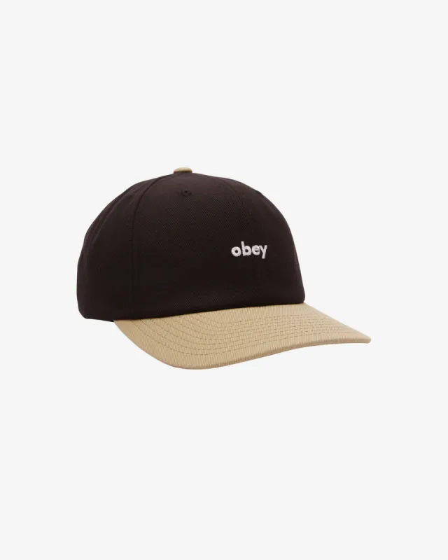 2-TONE 6 PANEL SNAPBACK made by Obey