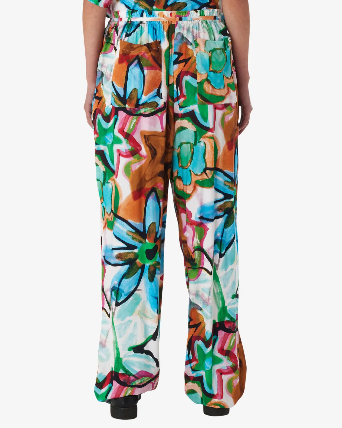 MARKER DRAWN FLOWER PANT sold by Obey product image thumbnail 3