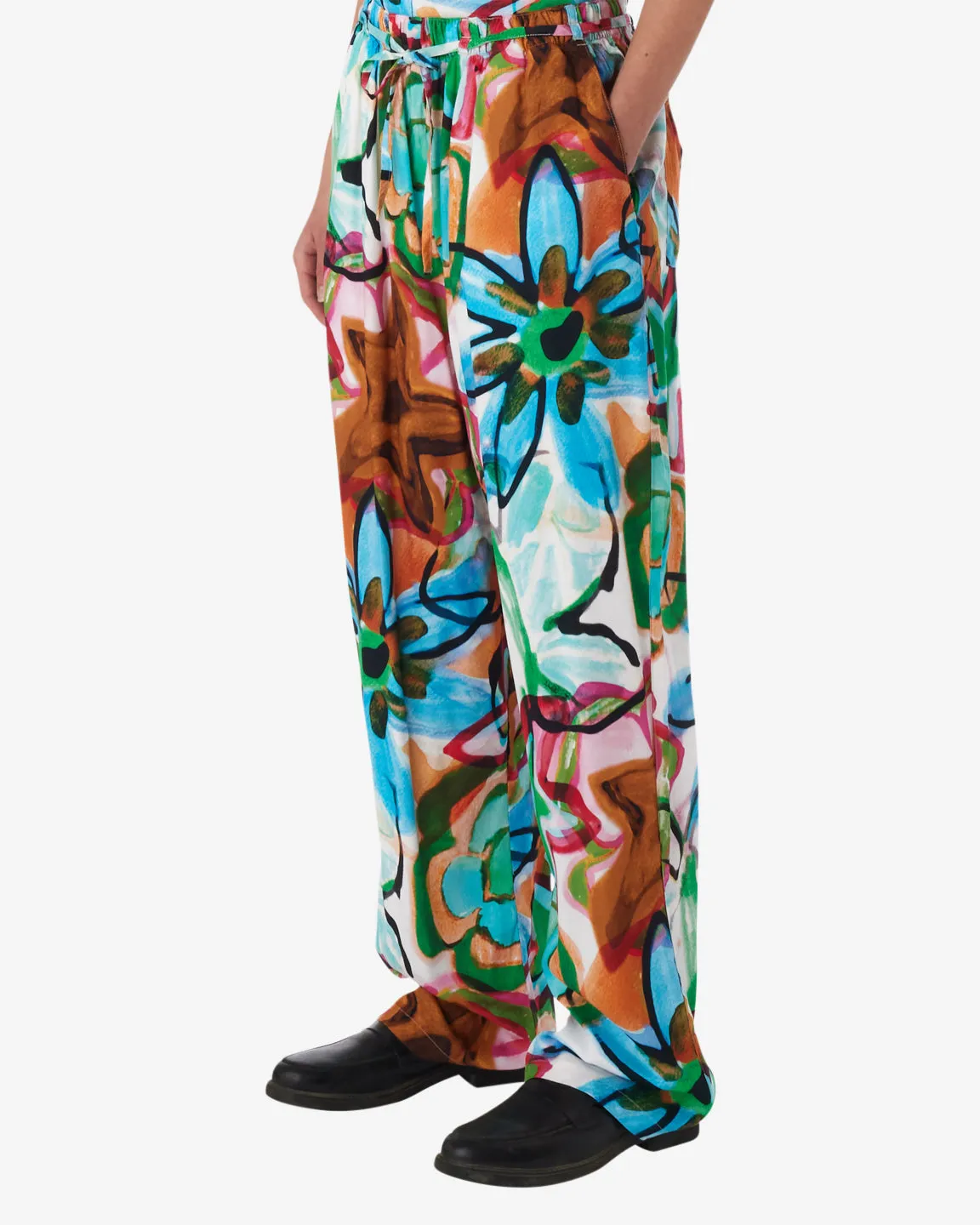 MARKER DRAWN FLOWER PANT sold by Obey product image thumbnail 2
