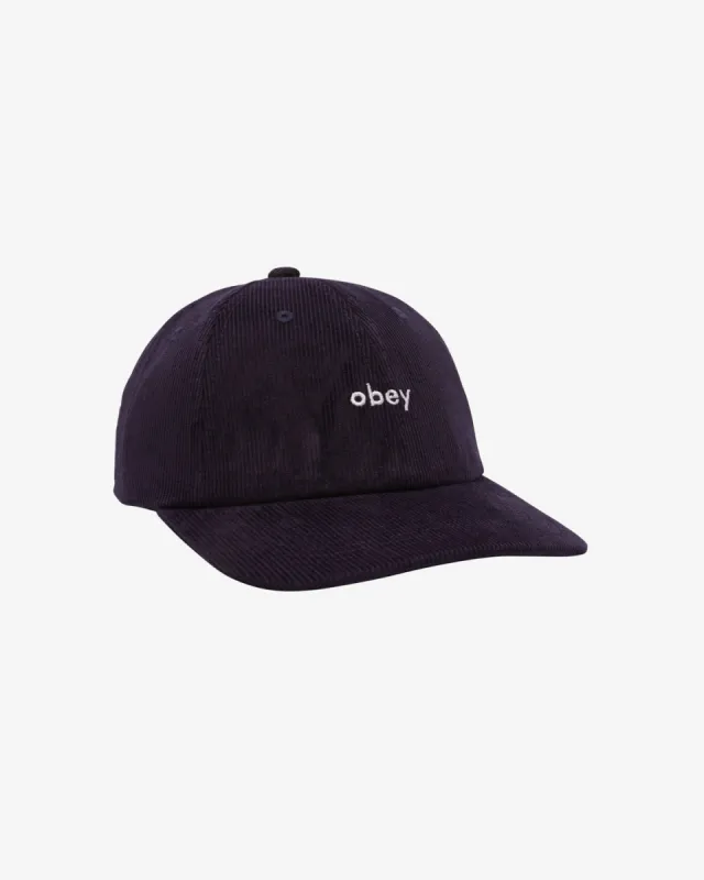 LOWERCASE CORDUROY 6 PANEL sold by Obey