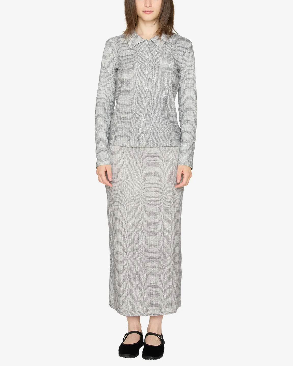 NOISE BUTTON DOWN TOP sold by Obey product image thumbnail 4