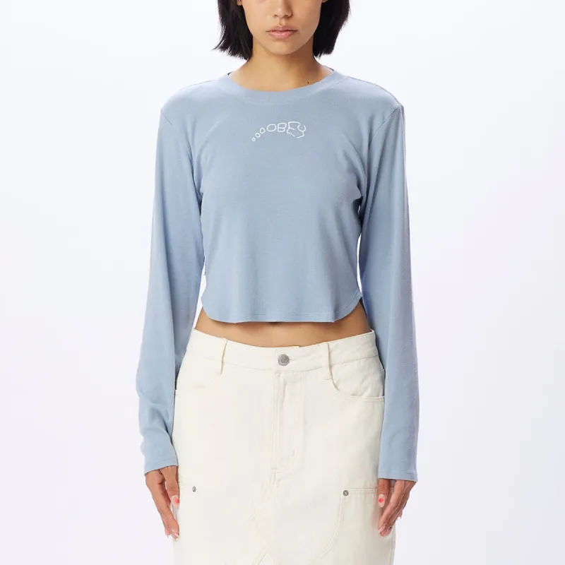 KHLOE CROPPED LS TOP sold by Obey