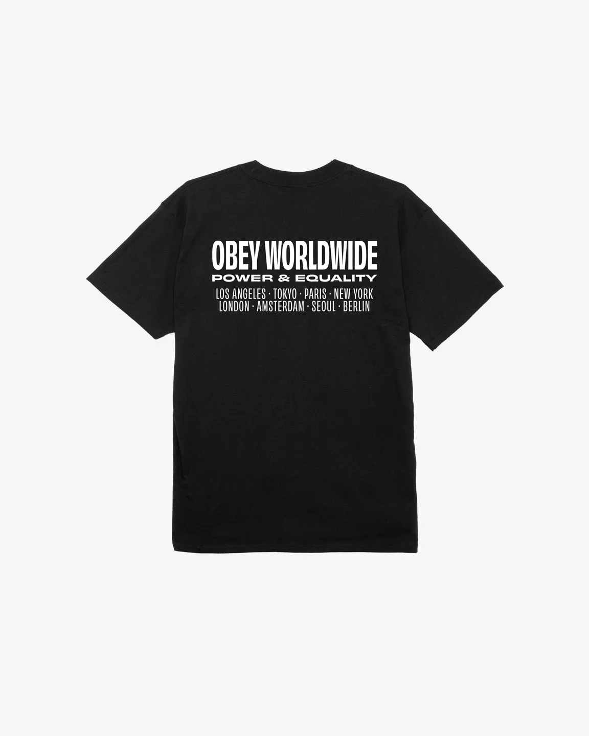 WORLDWIDE POWER & EQUALITY CLASSIC T-SHIRT sold by Obey