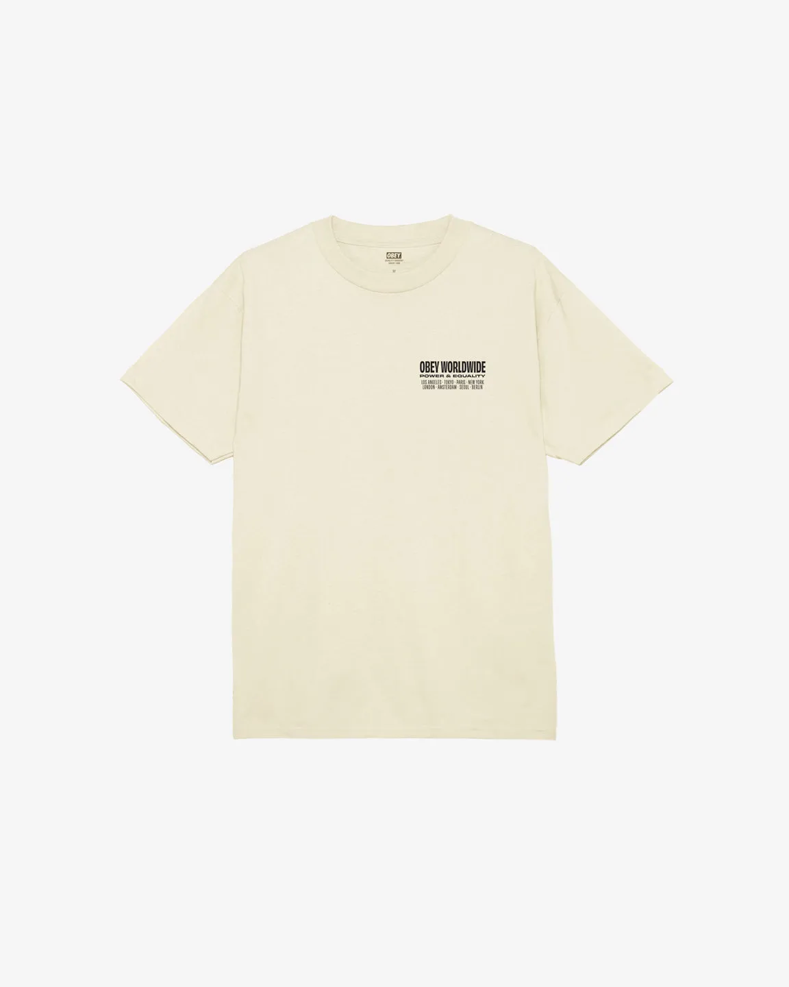 WORLDWIDE POWER & EQUALITY CLASSIC T-SHIRT sold by Obey product image thumbnail 4