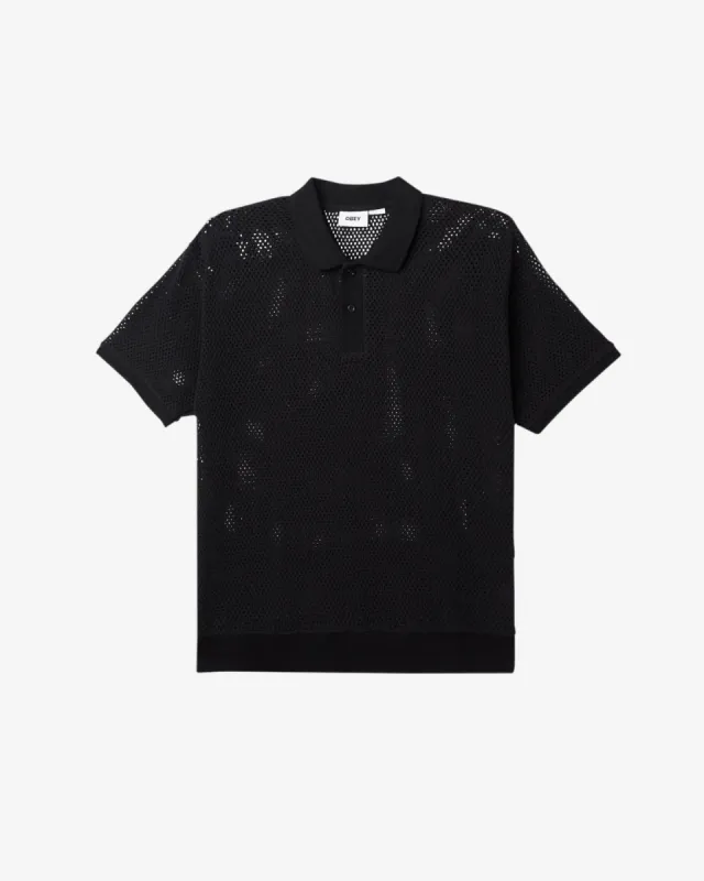 DUKE MESH POLO sold by Obey