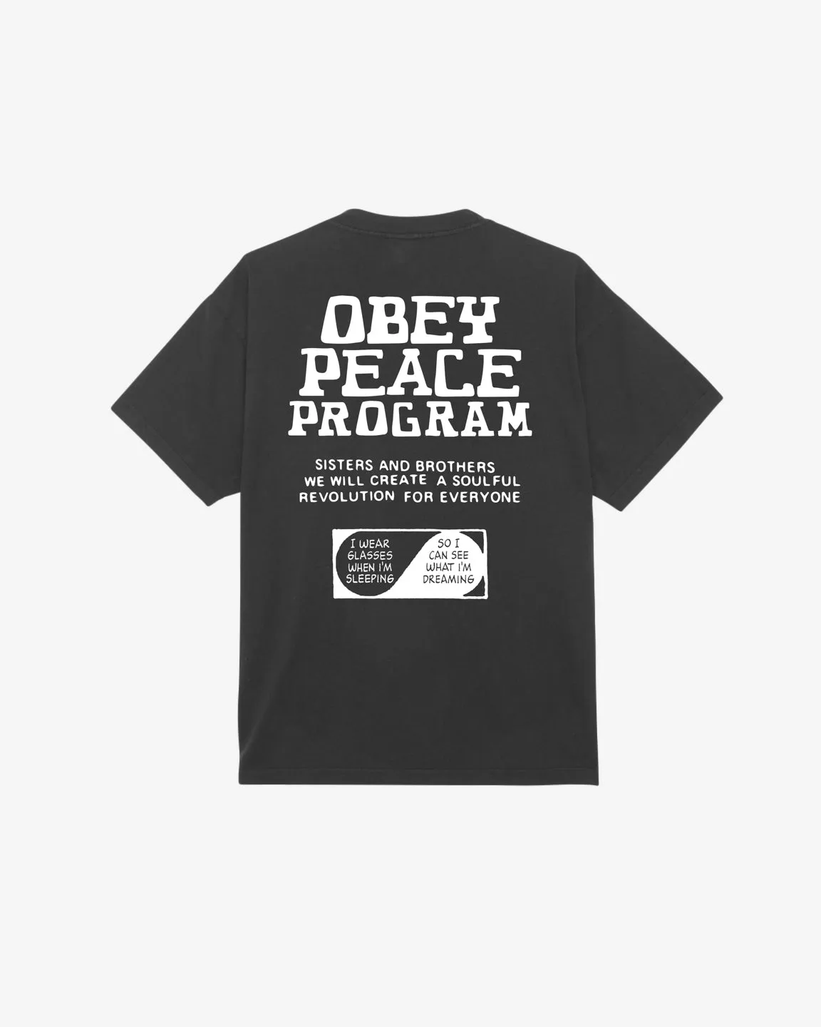 PEACE PROGRAM HEAVYWEIGHT T-SHIRT sold by Obey product image thumbnail 5