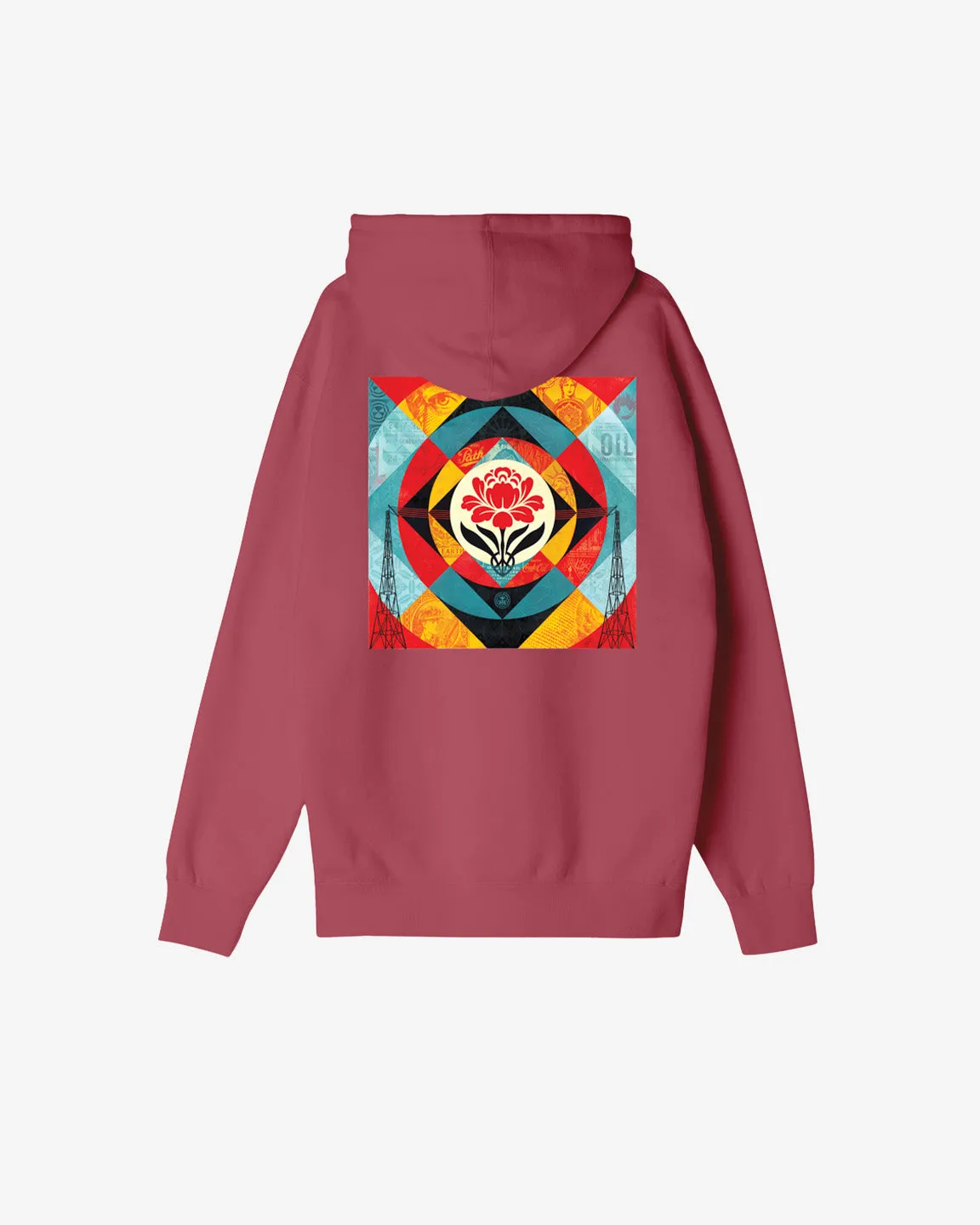 GEOMETRIC POWER CANVAS PREMIUM PULLOVER sold by Obey product image thumbnail 5