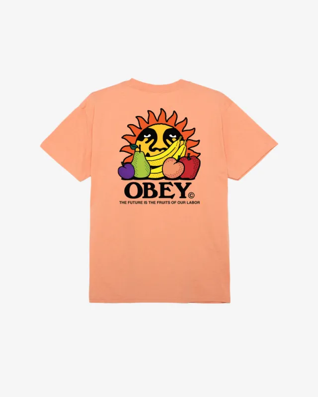THE FUTURE IS THE FUITS OF OUR LABOR CLASSIC T-SHIRT sold by Obey