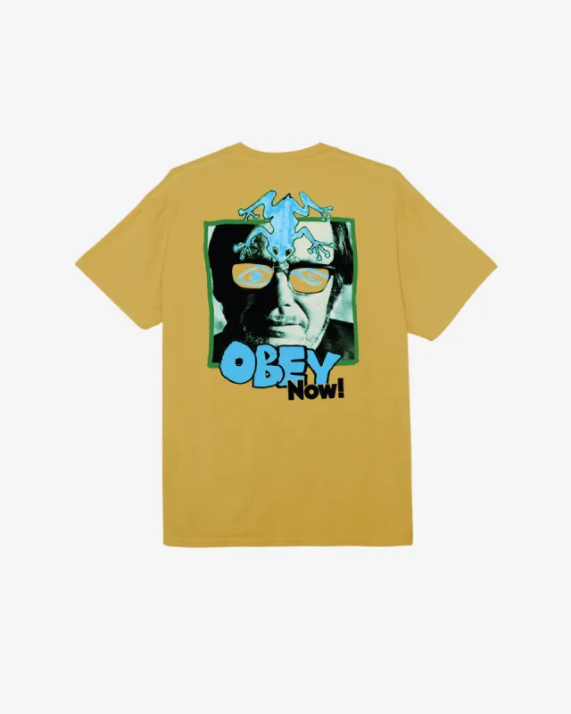OBEY NOW! PIGMENT T-SHIRT sold by Obey