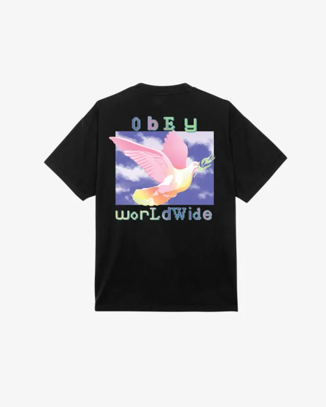 DOVE OF PEACE HEAVYWEIGHT T-SHIRT made by Obey