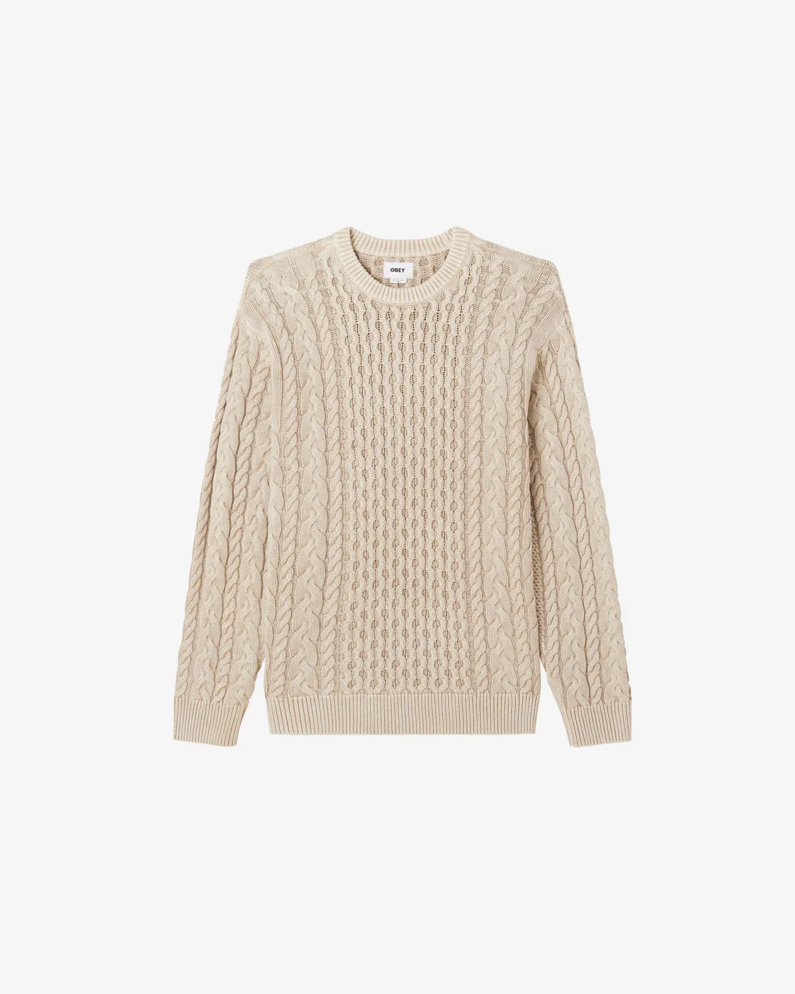 FADED WASH SWEATER sold by Obey product image thumbnail 5