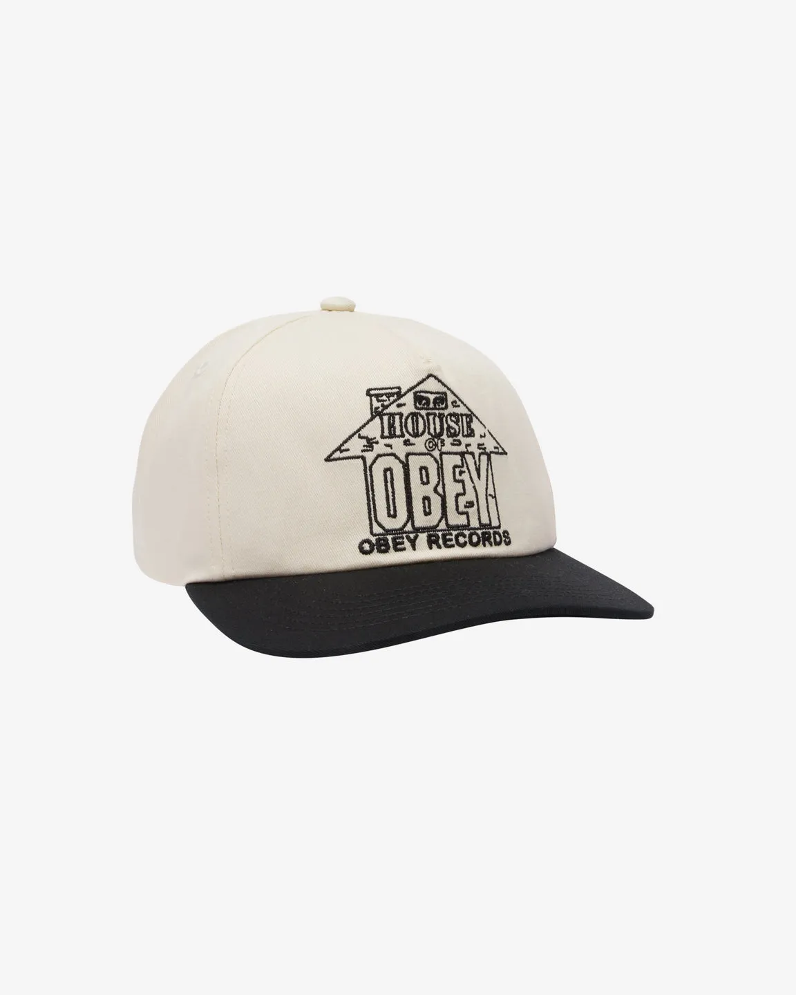 HOUSE OF OBEY 5 PANEL SNAPBACK sold by Obey