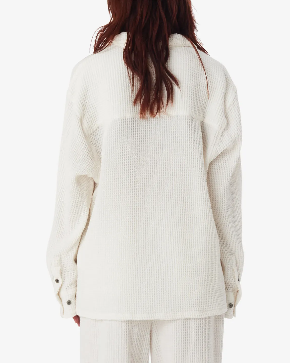 CAMILLE WAFFLE SHIRT sold by Obey product image thumbnail 2