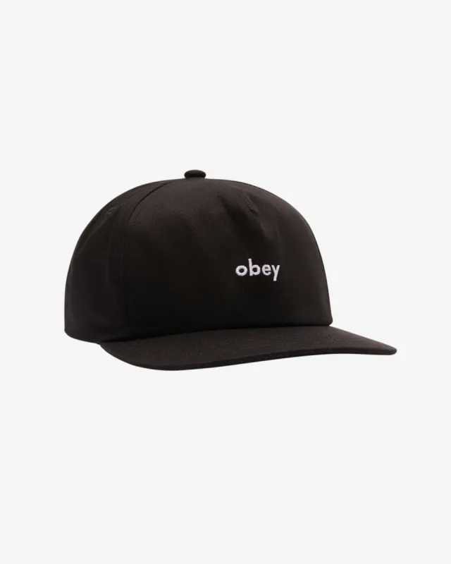 LOWERCASE 5 PANEL SNAP sold by Obey